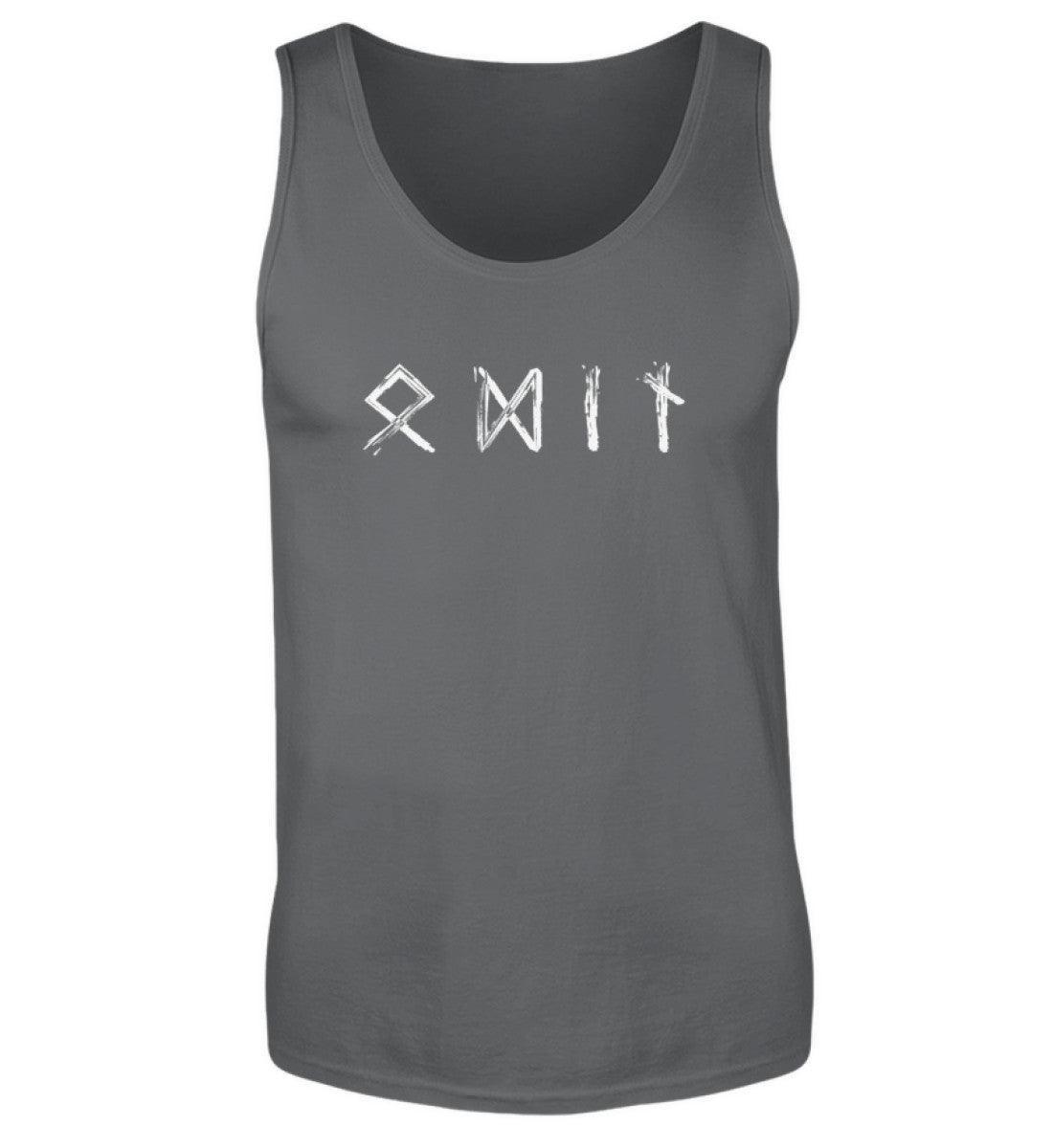 Odin Runenschrift Tanktop - Wikinger Götter Tee - Nordisches Symbol Shirt - Nordic Viking Wear