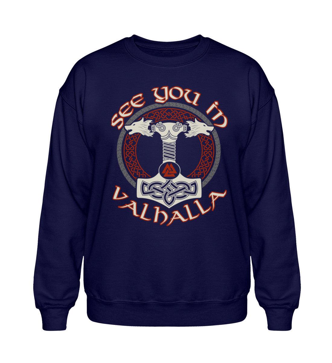 Heavy Blend Sweatshirt – „See You in Valhalla“ - Nordic Viking Wear