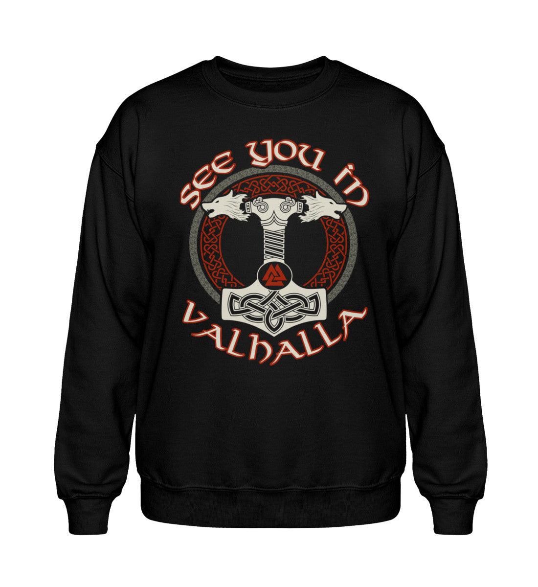 Heavy Blend Sweatshirt – „See You in Valhalla“ - Nordic Viking Wear