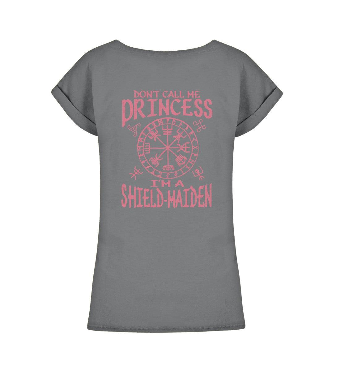 Extended Shirt „Don’t Call Me Princess – I’m a Shield-Maiden“ - Nordic Viking Wear