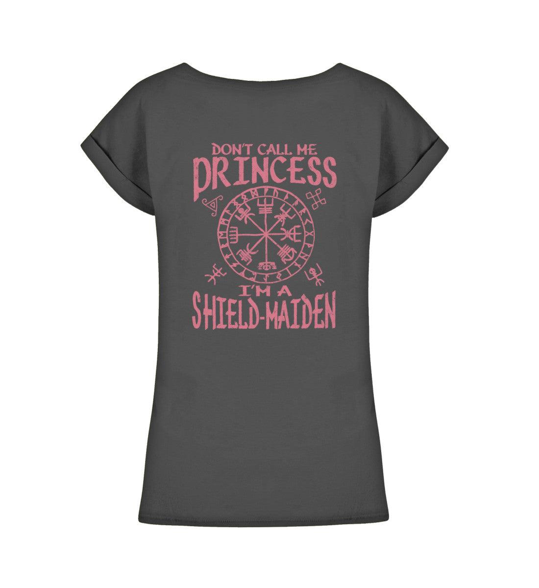Extended Shirt „Don’t Call Me Princess – I’m a Shield-Maiden“ - Nordic Viking Wear