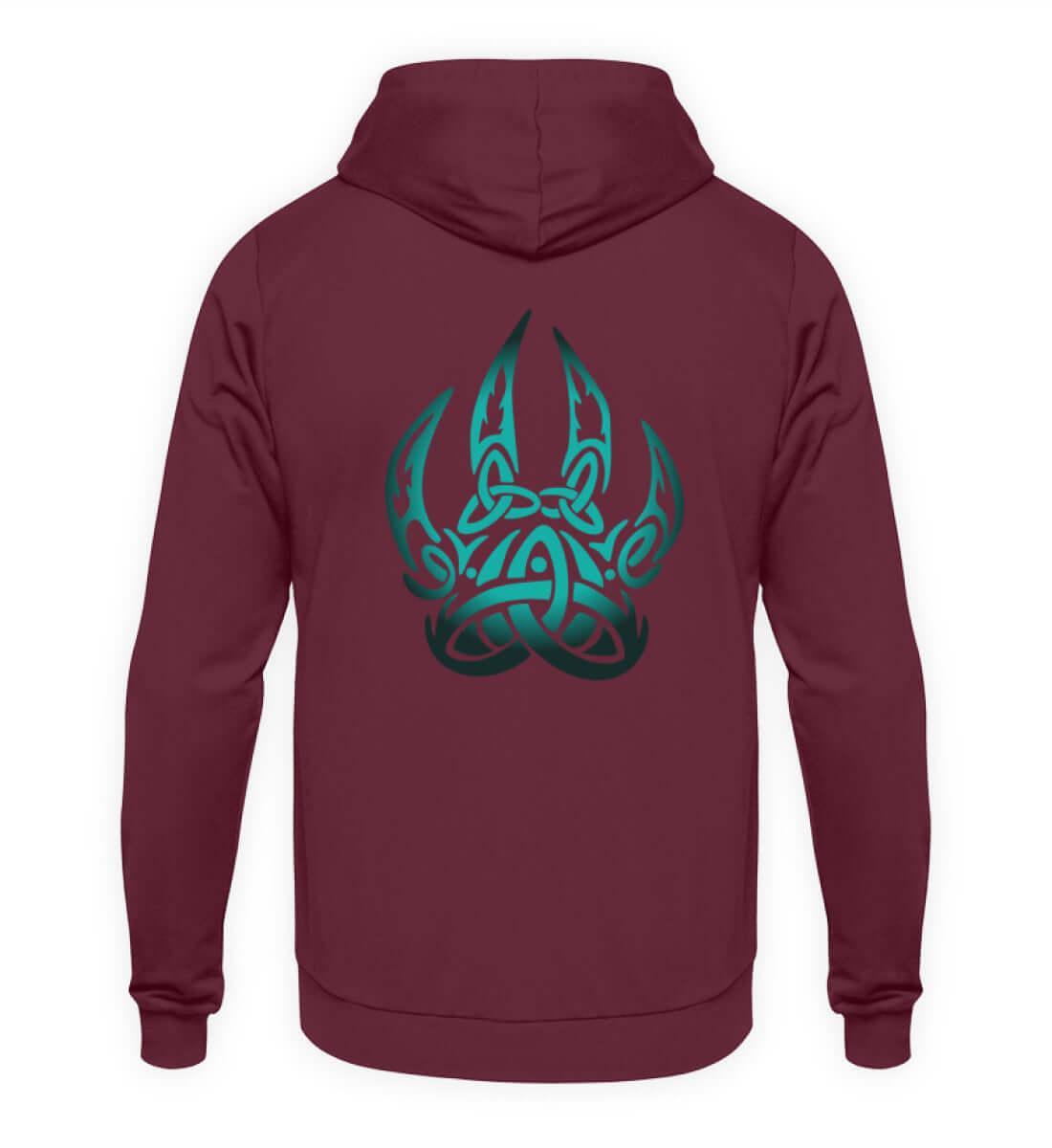 Wikinger Hoodie Bärenkralle - Unisex Kapuzenpullover Hoodie - Nordic Viking Wear