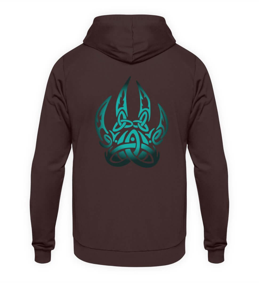 Wikinger Hoodie Bärenkralle - Unisex Kapuzenpullover Hoodie - Nordic Viking Wear