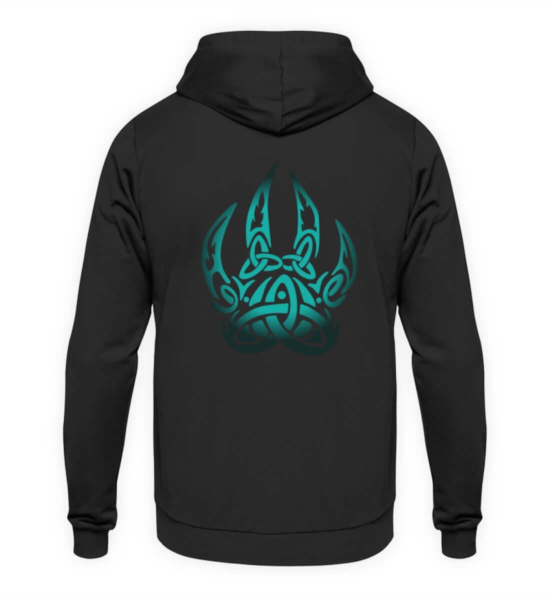 Wikinger Hoodie Bärenkralle - Unisex Kapuzenpullover Hoodie - Nordic Viking Wear