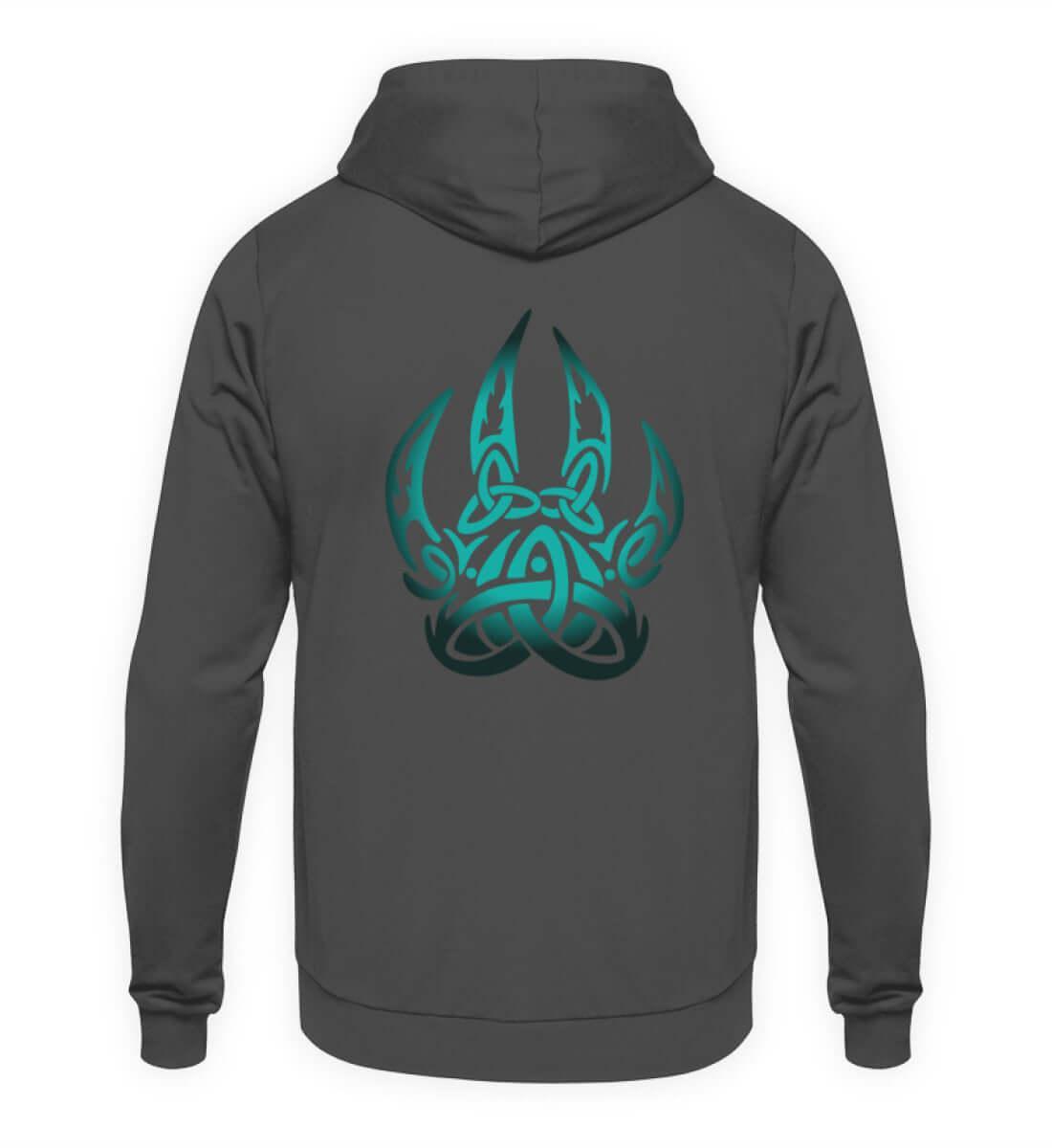 Wikinger Hoodie Bärenkralle - Unisex Kapuzenpullover Hoodie - Nordic Viking Wear