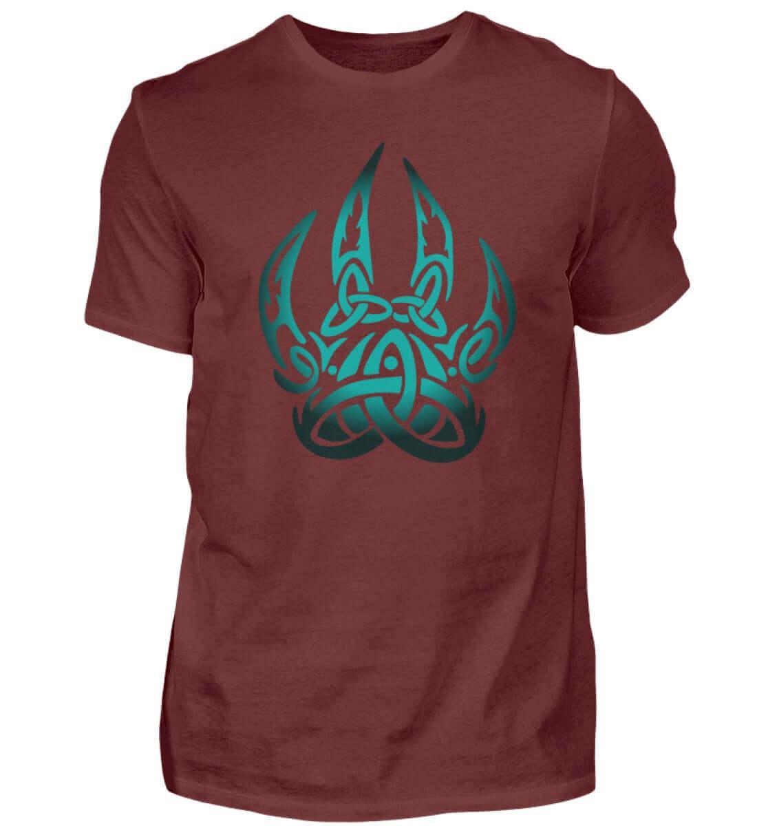 Wikinger-Shirt – Berserker Symbol mit nordischem Knotenmotiv - Nordic Viking Wear