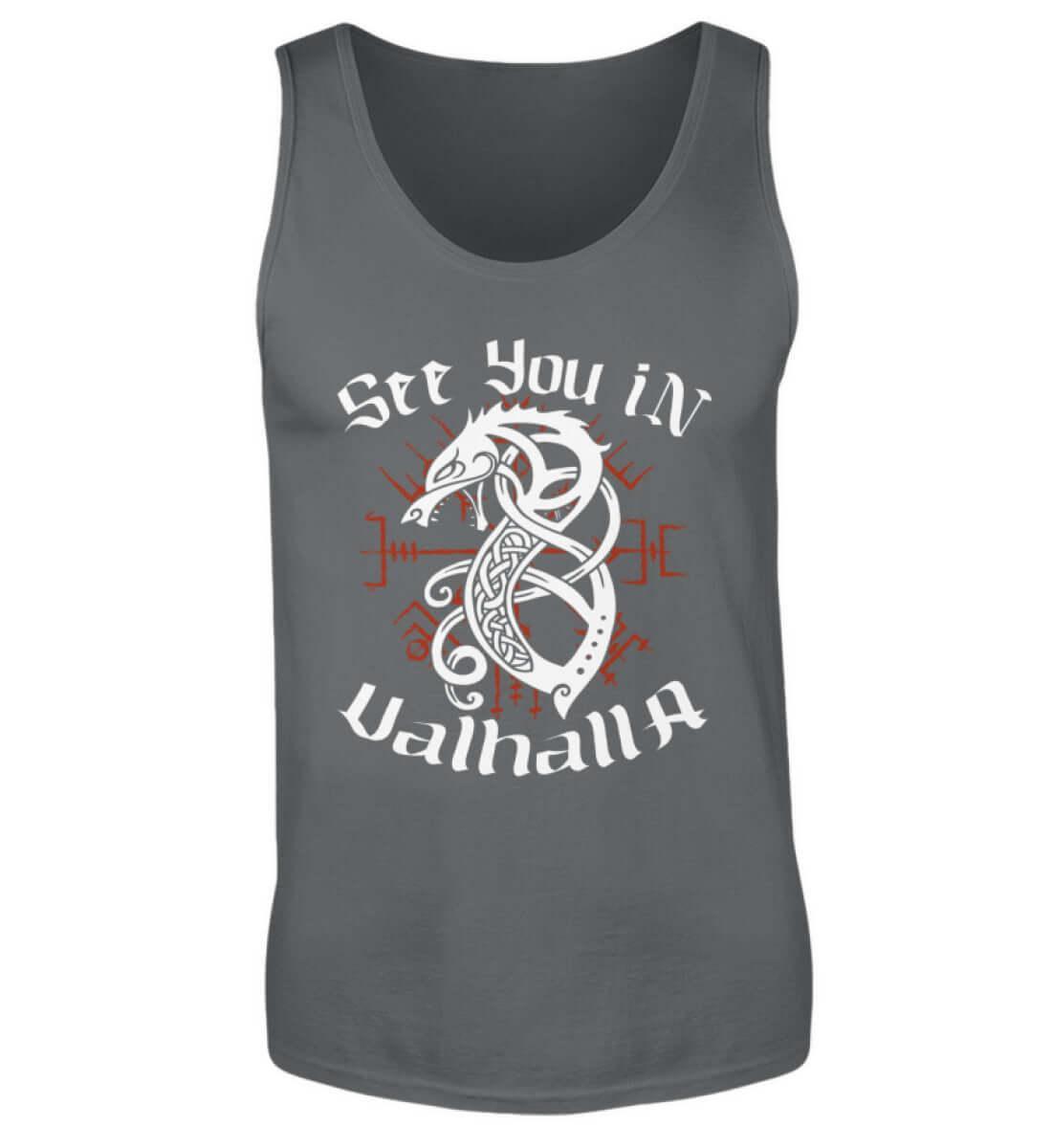 "Fenrir’s Oath" Wikinger-Tanktop – "See You in Valhalla" - Nordic Viking Wear