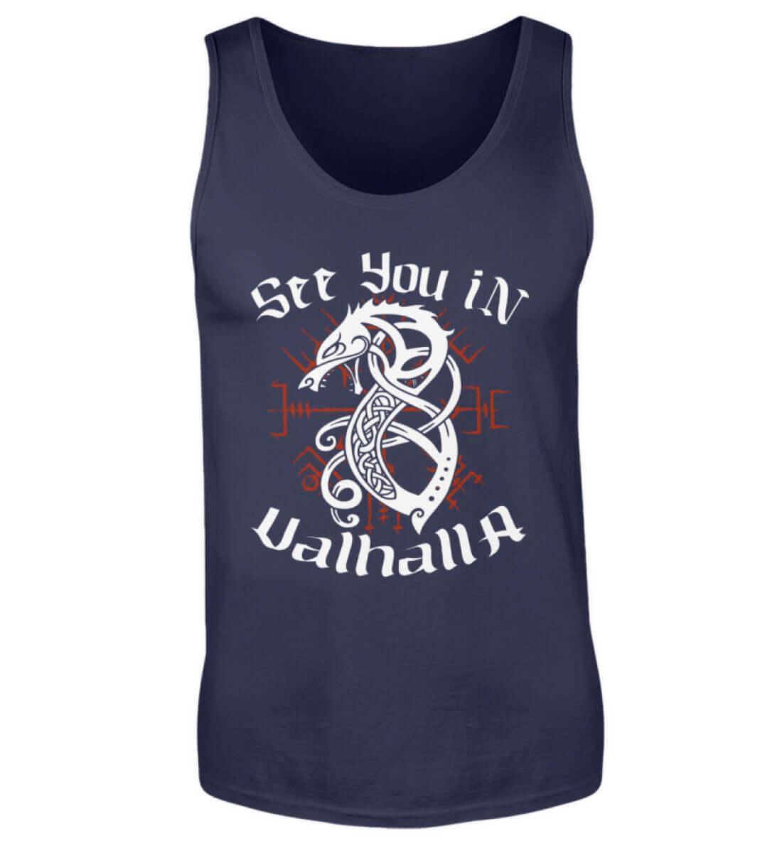"Fenrir’s Oath" Wikinger-Tanktop – "See You in Valhalla" - Nordic Viking Wear