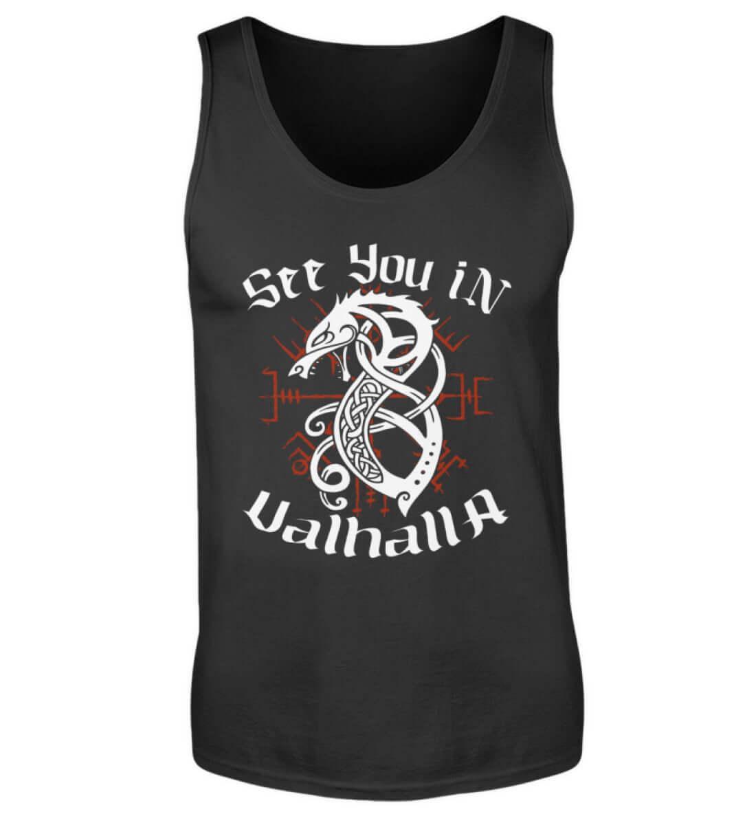 "Fenrir’s Oath" Wikinger-Tanktop – "See You in Valhalla" - Nordic Viking Wear