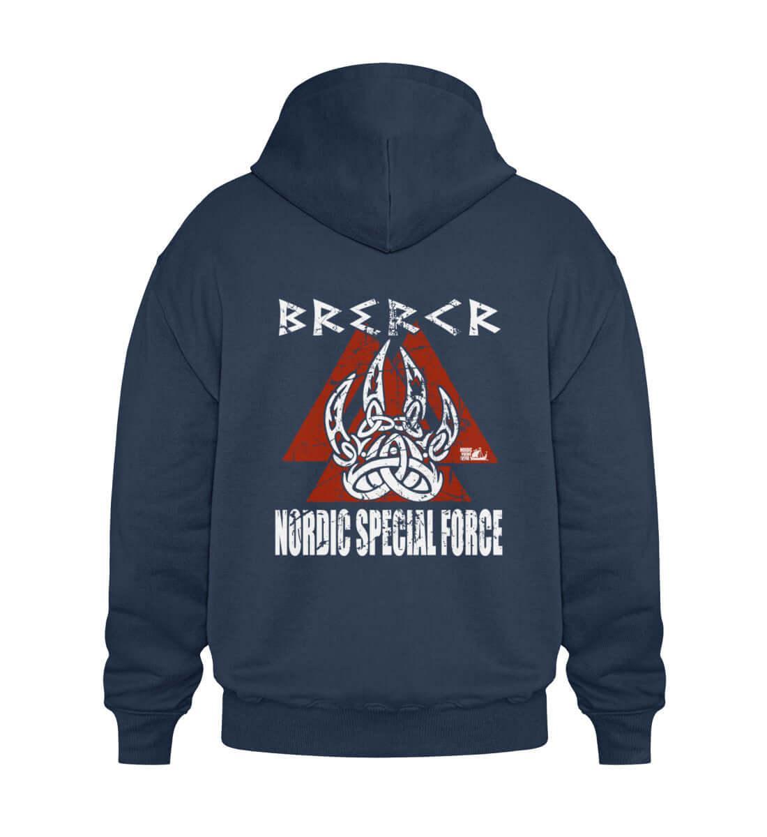 Wikinger Heavy Vintage Hoodie Berserker "Nordic Special Force" - Nordic Viking Wear