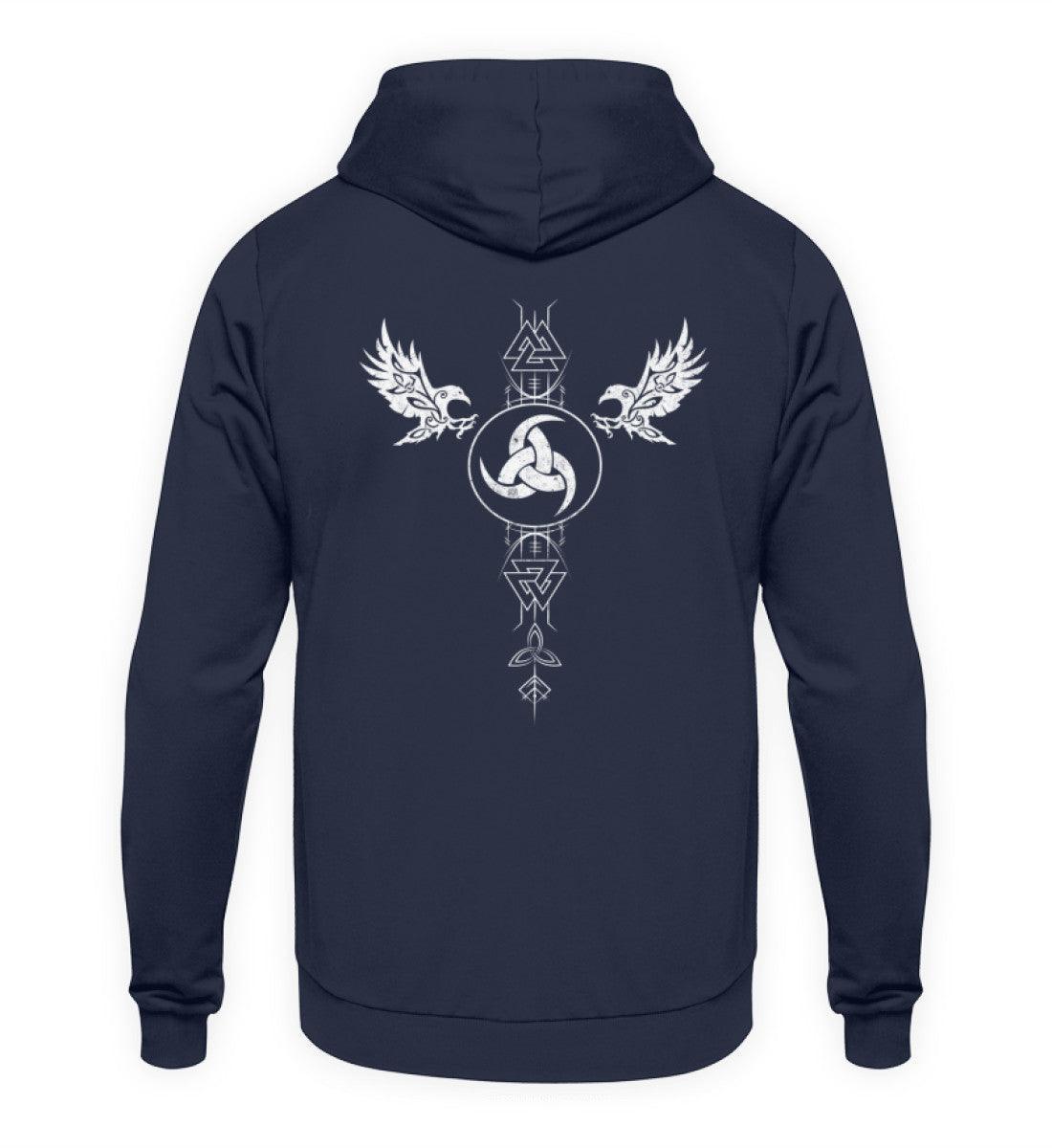 "Odins Ruf - Gjallarhorn Wikinger-Hoodie" - Nordic Viking Wear