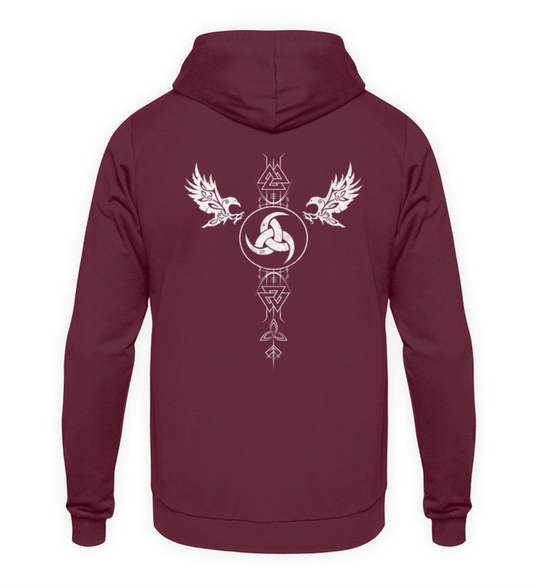 "Odins Ruf - Gjallarhorn Wikinger-Hoodie" - Nordic Viking Wear