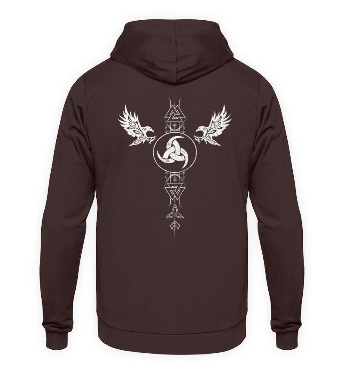 "Odins Ruf - Gjallarhorn Wikinger-Hoodie" - Nordic Viking Wear