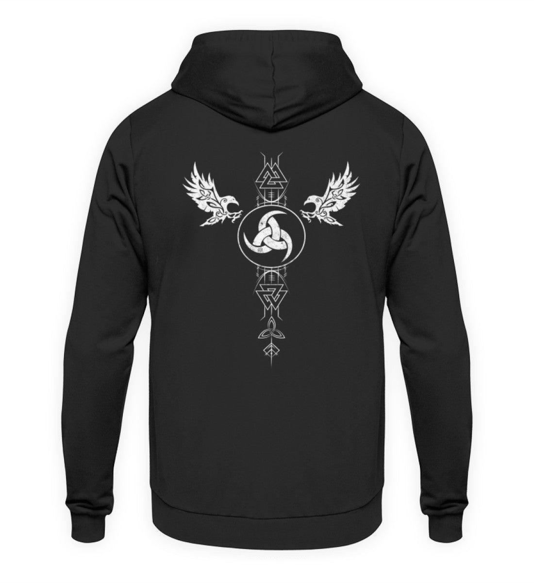 "Odins Ruf - Gjallarhorn Wikinger-Hoodie" - Nordic Viking Wear