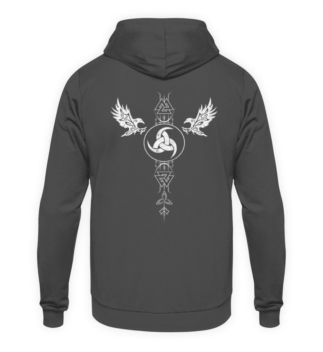 "Odins Ruf - Gjallarhorn Wikinger-Hoodie" - Nordic Viking Wear