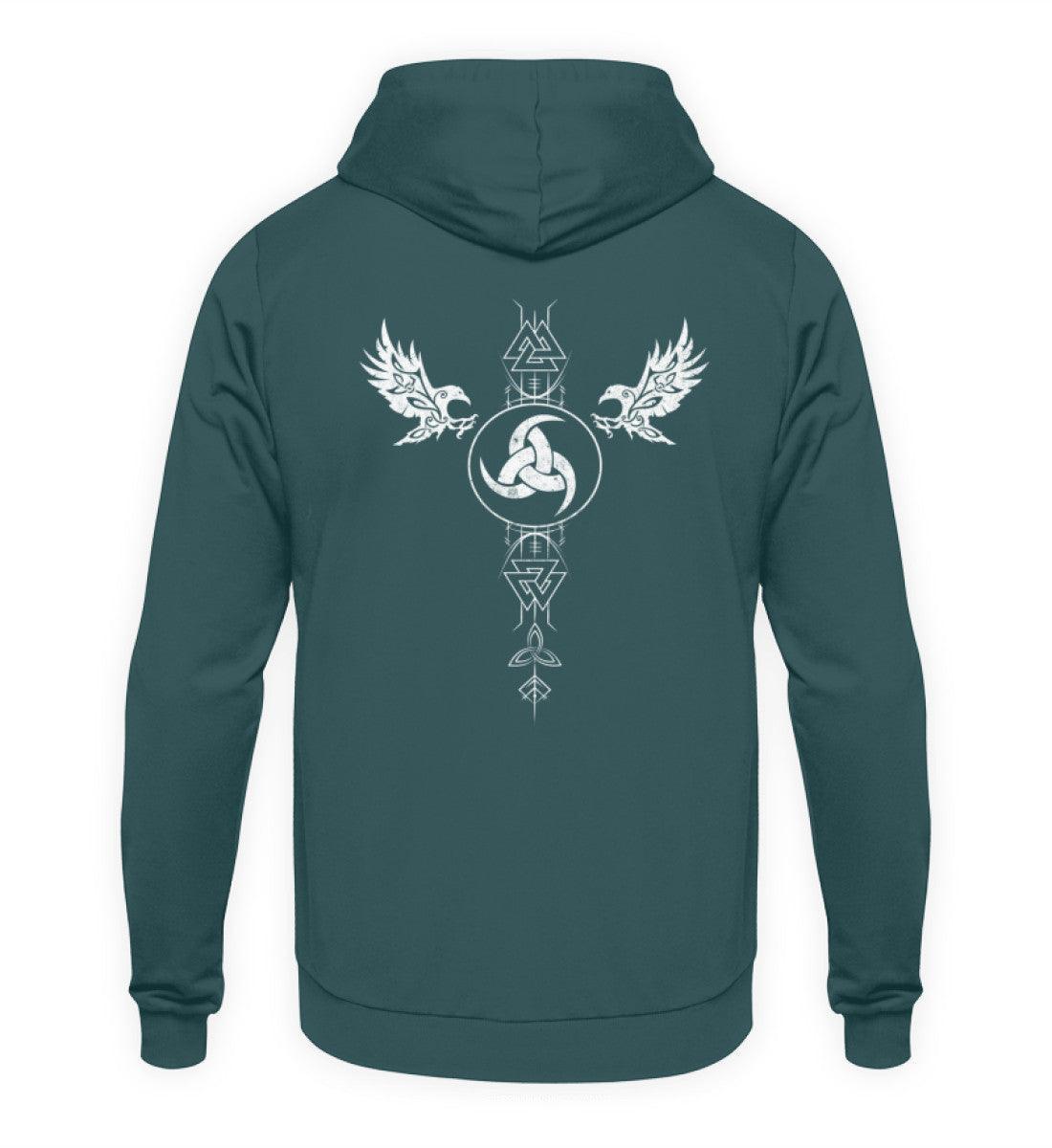 "Odins Ruf - Gjallarhorn Wikinger-Hoodie" - Nordic Viking Wear