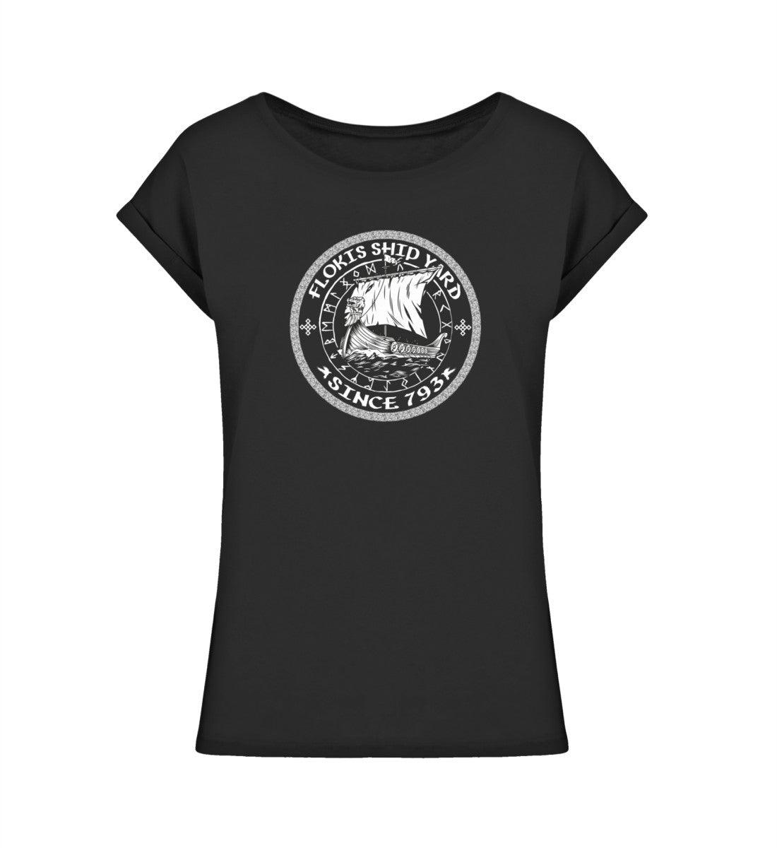 Extended Shirt „Flokis Ship Yard – Since 793“ - Nordic Viking Wear