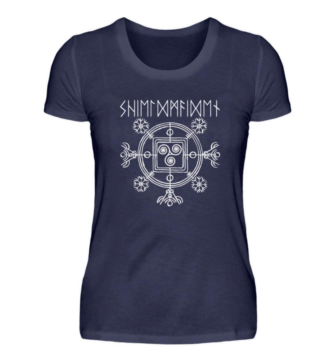 Schildmaid Premiumshirt mit Triskele – Symbol der Kraft und Weisheit - Nordic Viking Wear