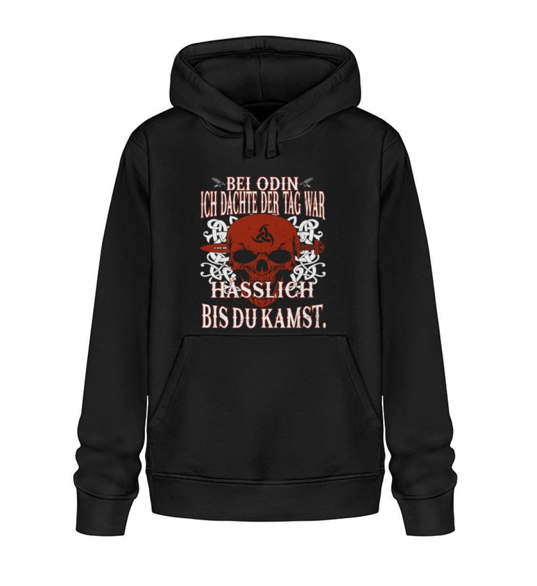 Premium Hoodie "Bei Odin, ich dachte der Tag war hässlich bis du kamst" - Nordic Viking Wear