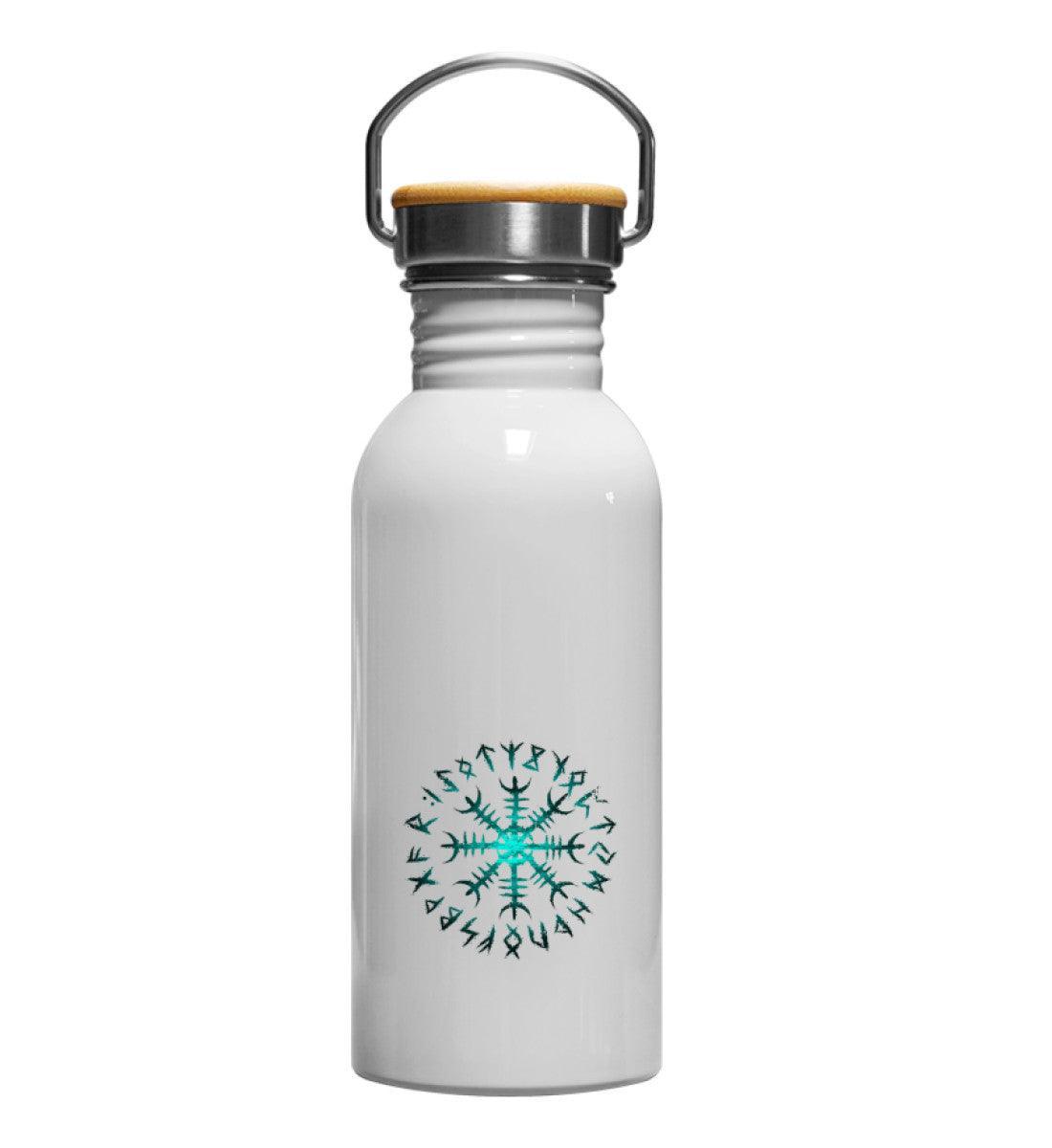 Helm Of Awe Flasche - Edelstahl Trinkflasche - Nordic Viking Wear