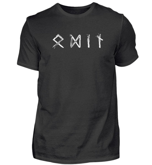 Odin Runenschrift Premiumshirt - Wikinger Götter Tee - Nordisches Symbol Shirt - Nordic Viking Wear