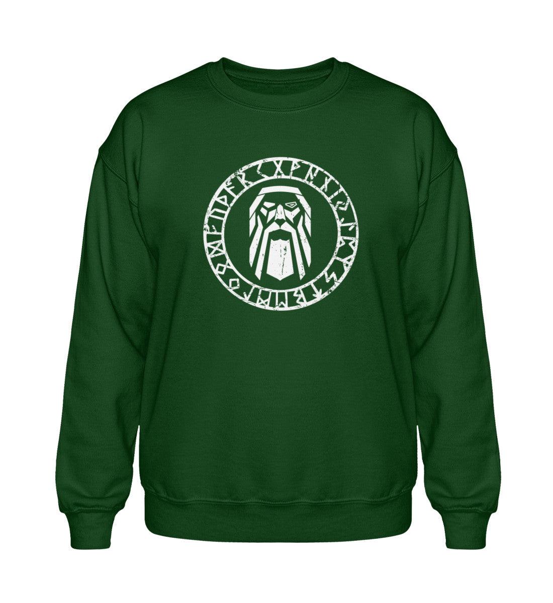 Odin Runen Heavy Blend Sweatshirt – Nordische Mythologie trifft Wikinger-Style - Nordic Viking Wear