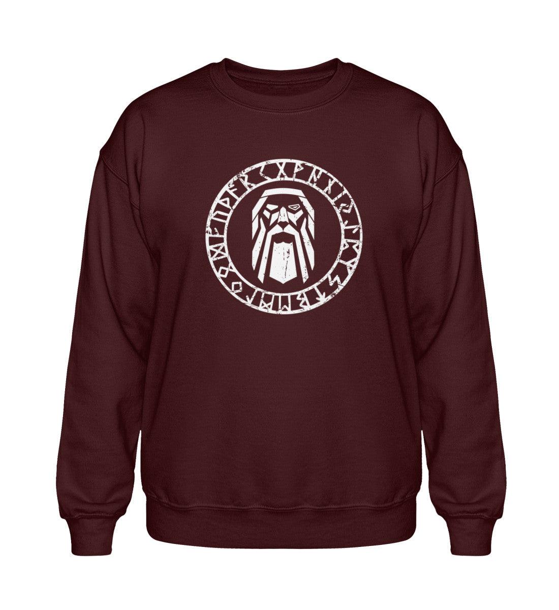 Odin Runen Heavy Blend Sweatshirt – Nordische Mythologie trifft Wikinger-Style - Nordic Viking Wear