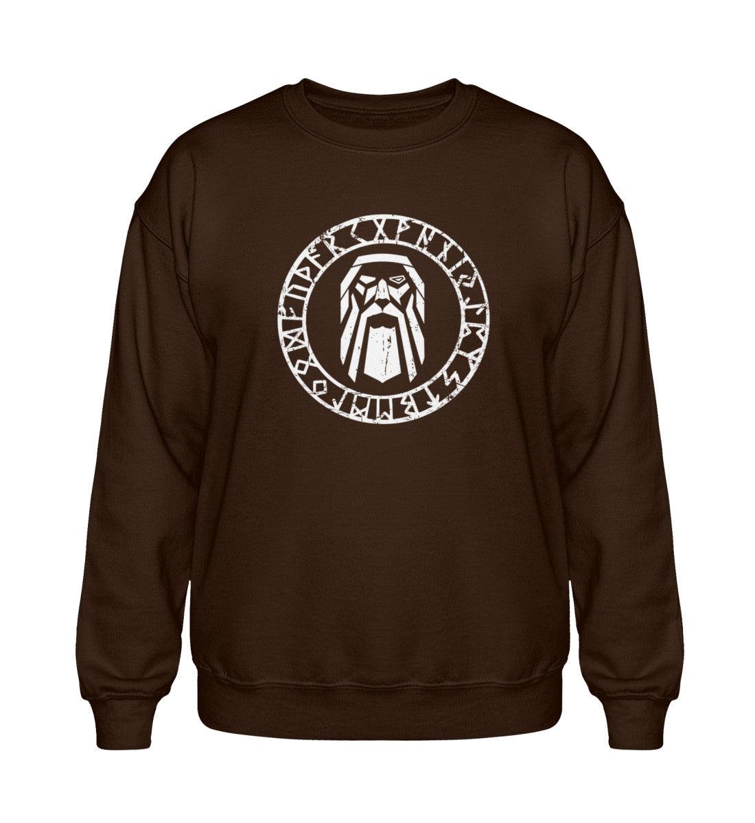 Odin Runen Heavy Blend Sweatshirt – Nordische Mythologie trifft Wikinger-Style - Nordic Viking Wear
