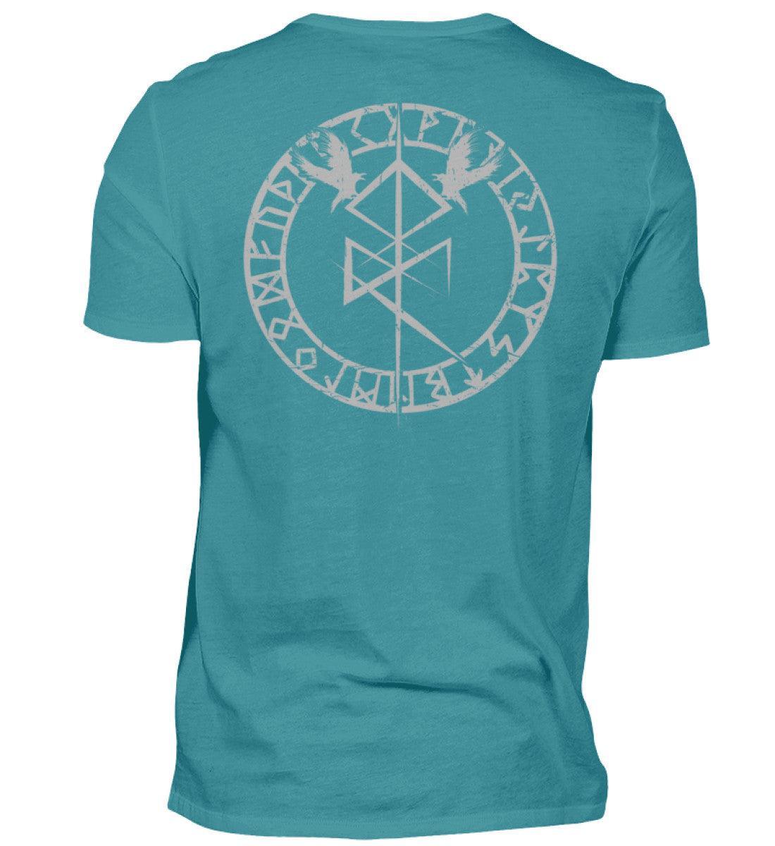 Wikinger Odin Binderune T-Shirt – Mystisches Nordisches Symbol - Nordic Viking Wear
