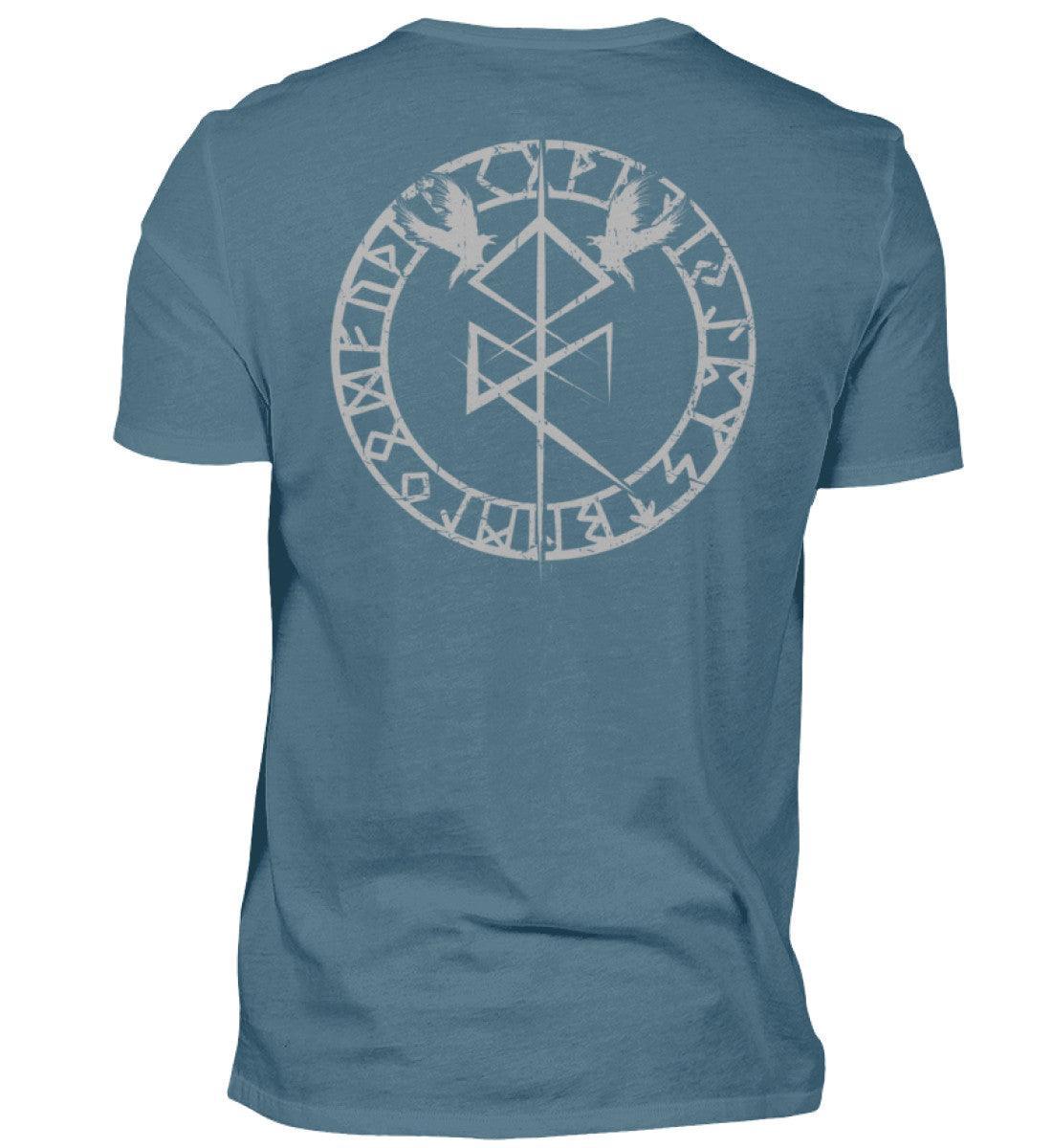 Wikinger Odin Binderune T-Shirt – Mystisches Nordisches Symbol - Nordic Viking Wear