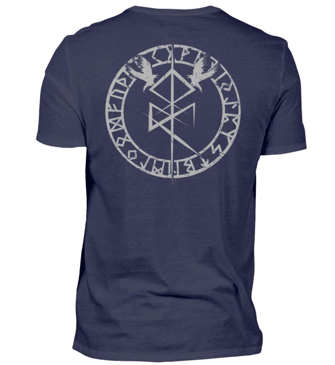 Wikinger Odin Binderune T-Shirt – Mystisches Nordisches Symbol - Nordic Viking Wear