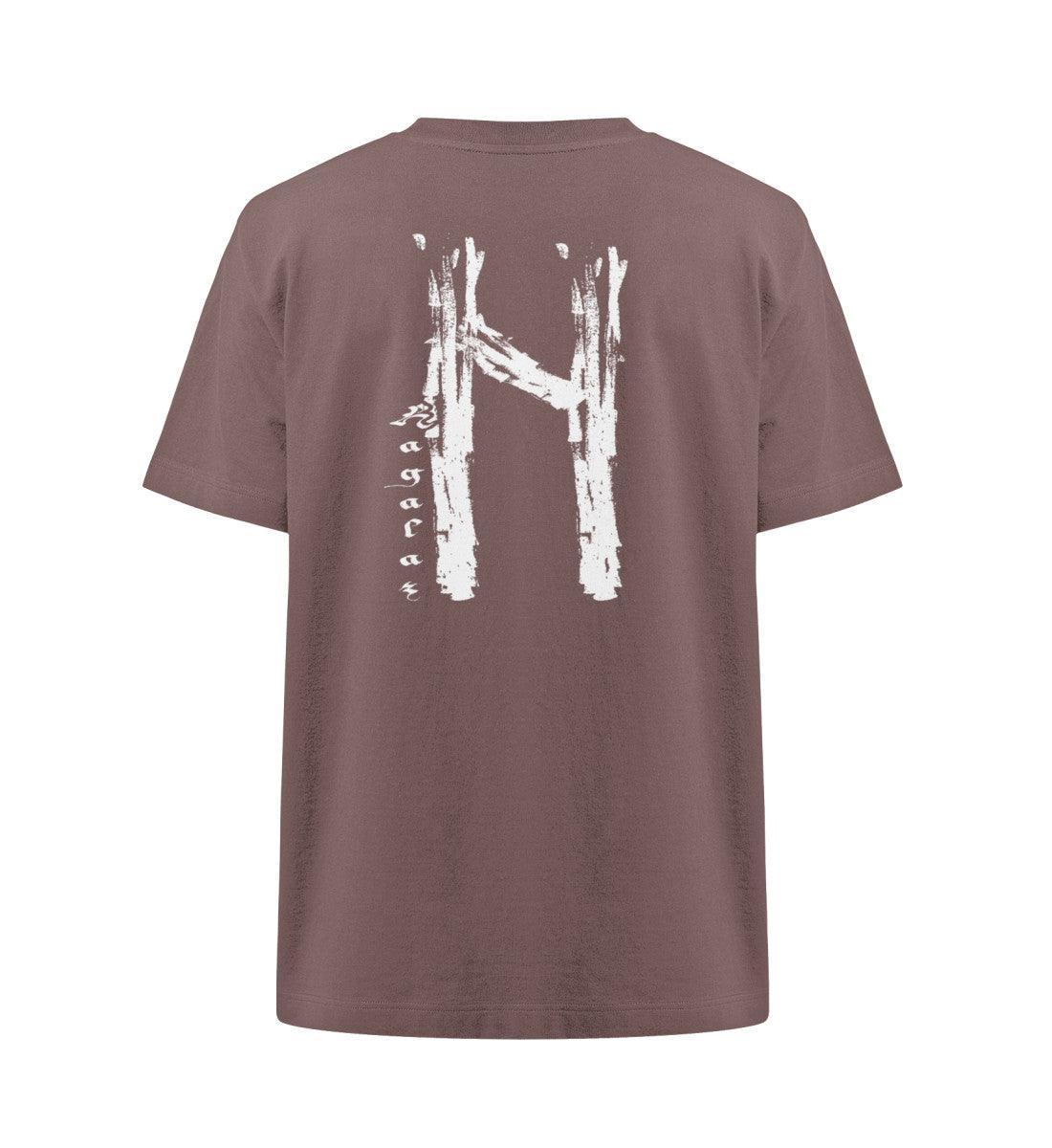 Wikinger Oversized-Shirt Hagalaz Rune - Nordic Viking Wear