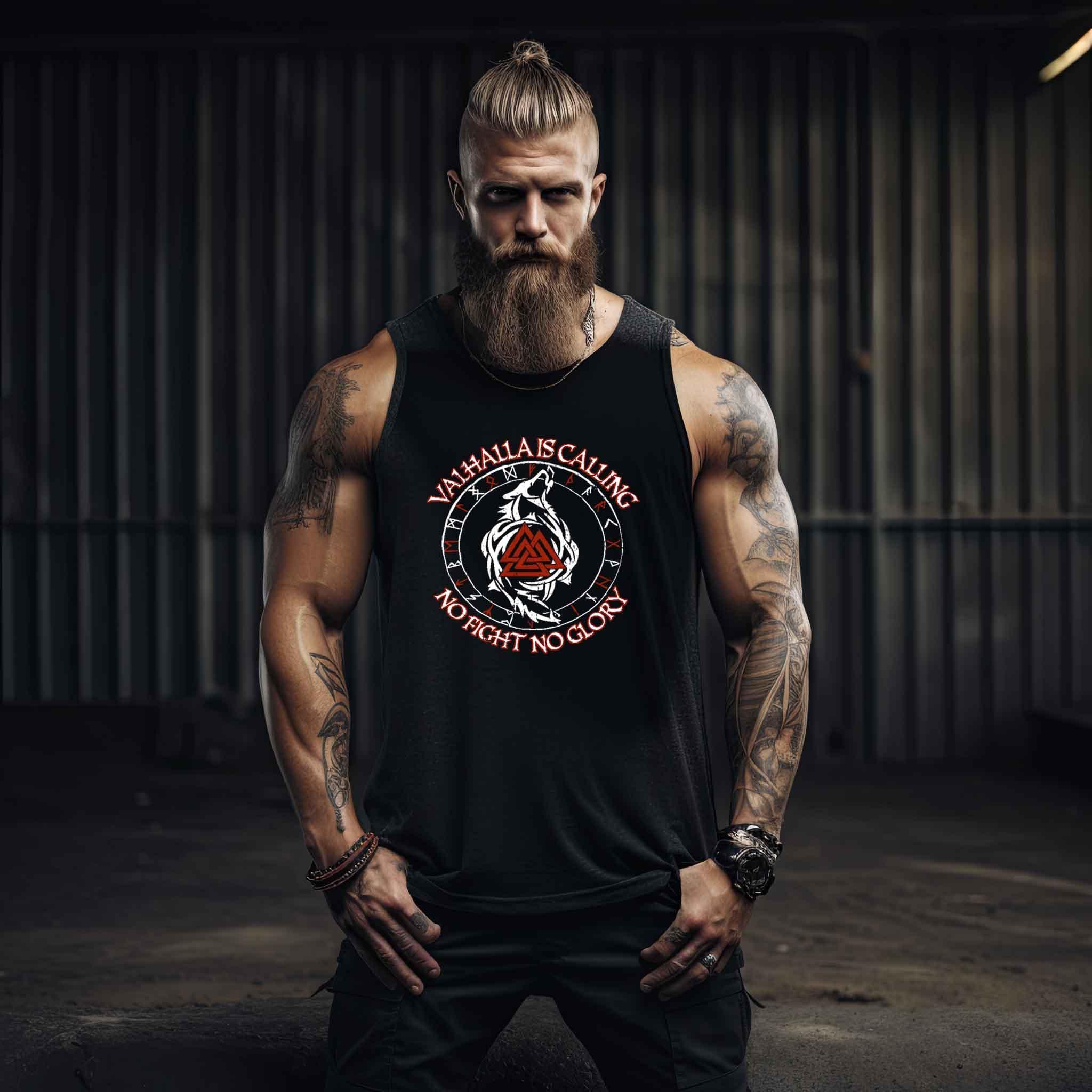 Valhalla Is Calling Tanktop - Herren Tanktop - Nordic Viking Wear