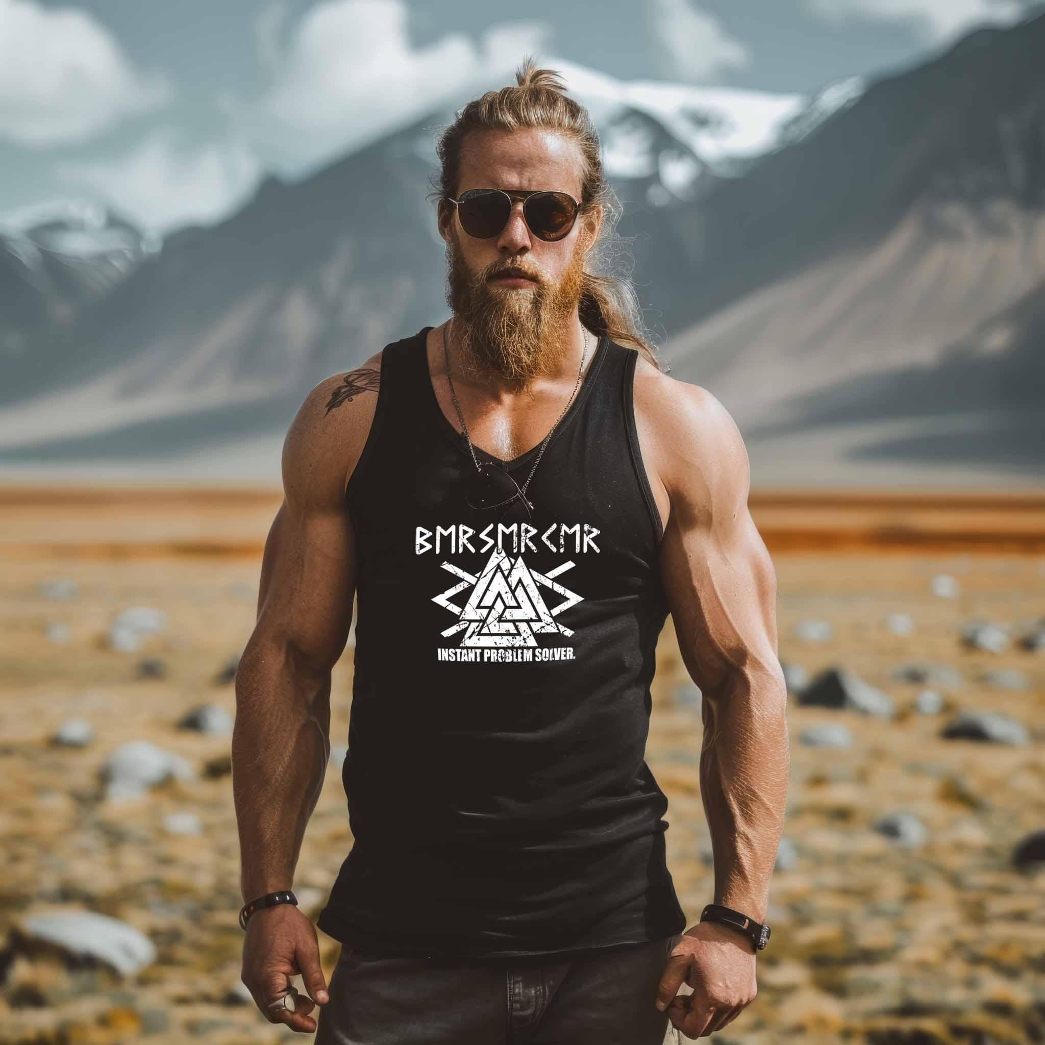 Wikinger Tanktop "Berserker - Instant Problem Solver" - Nordic Viking Wear