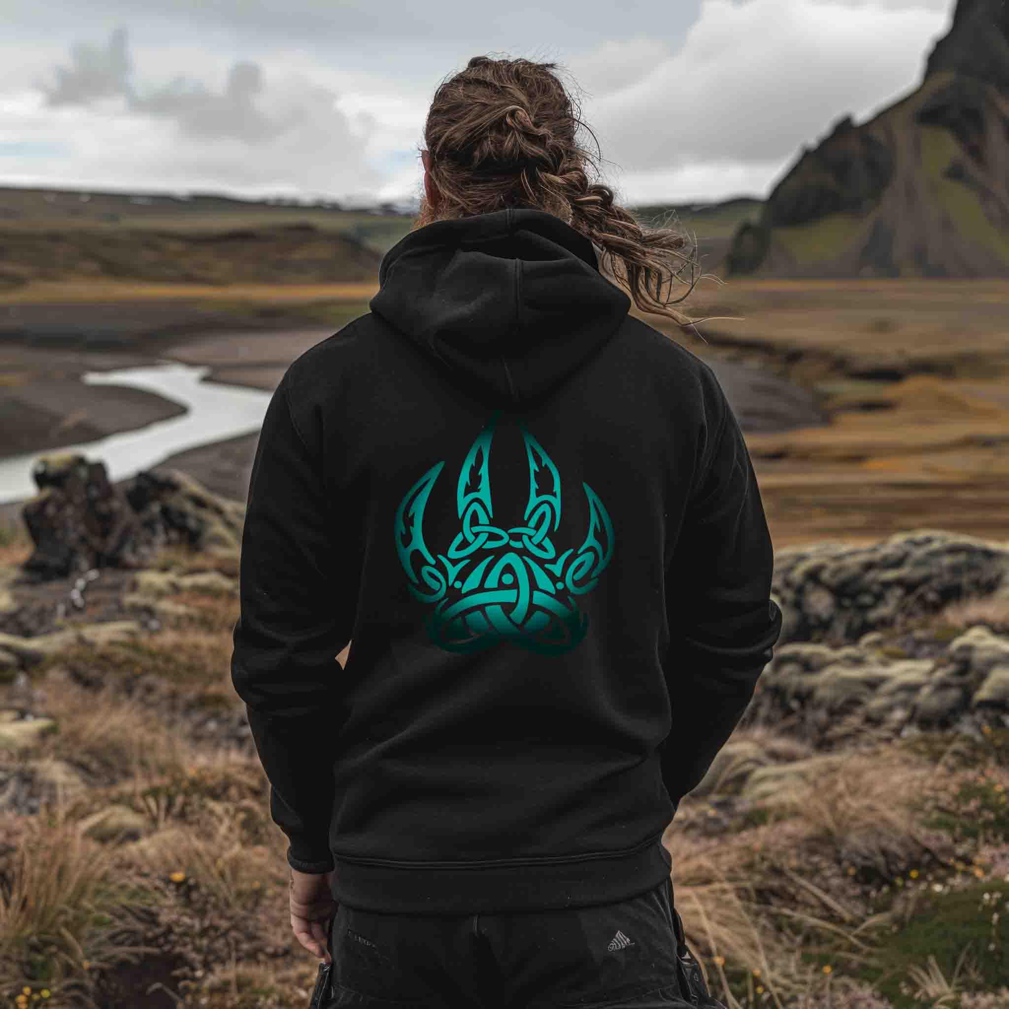 🔥 Zipp-Hoodie „Berserker – Nordische Kriegerkraft“ 🛡 - Nordic Viking Wear