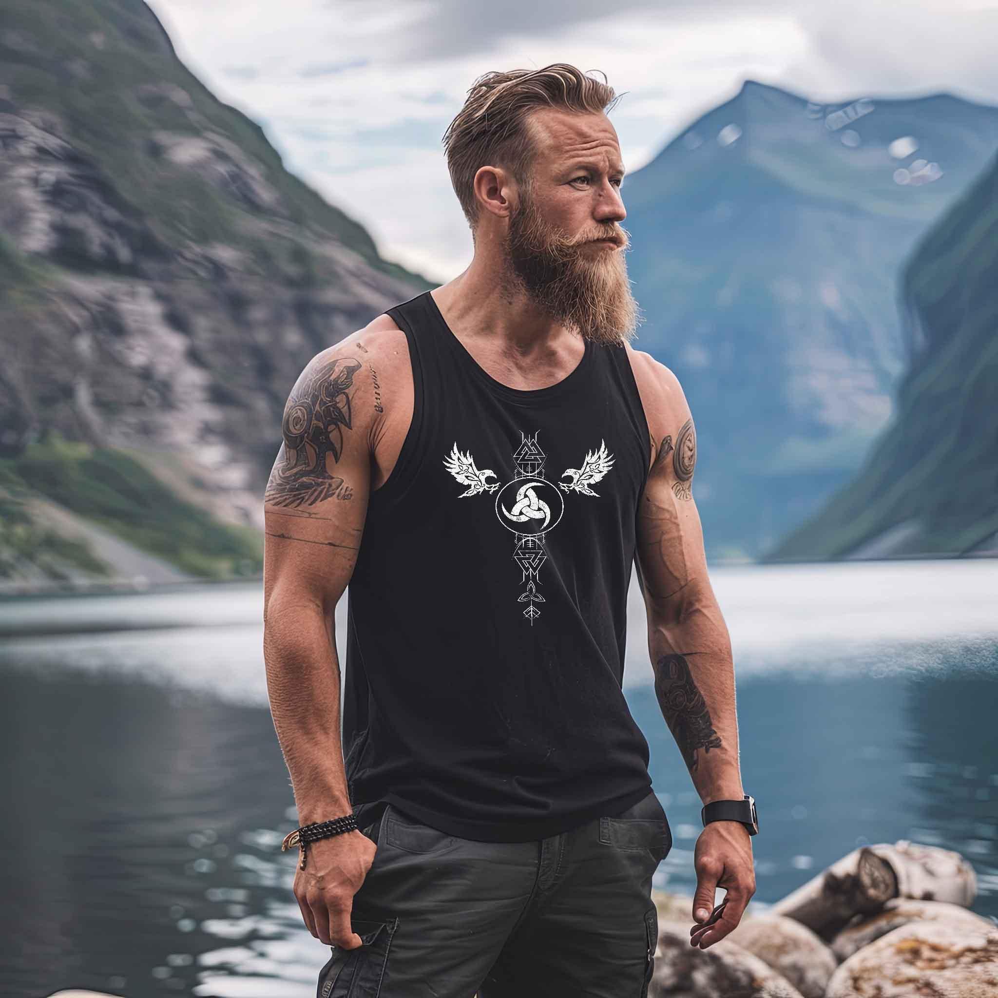 "Odins Ruf - Gjallarhorn Wikinger-Tanktop" - Nordic Viking Wear