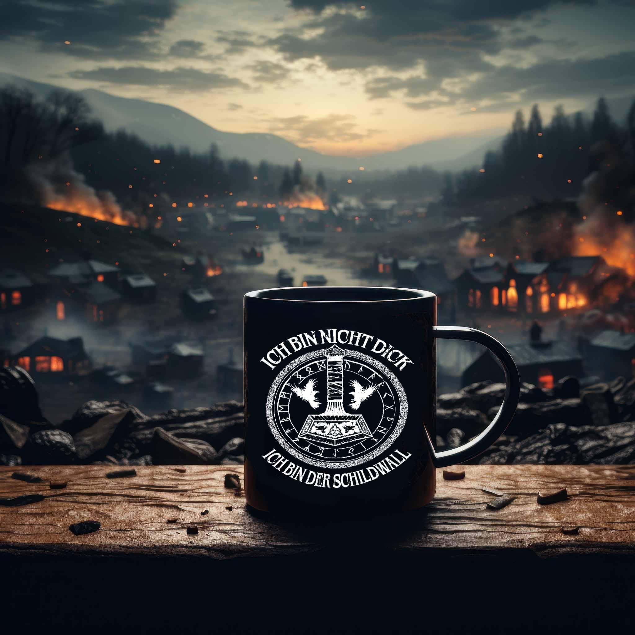 Wikinger Tasse Schildwall 3.0 - Tasse - Nordic Viking Wear
