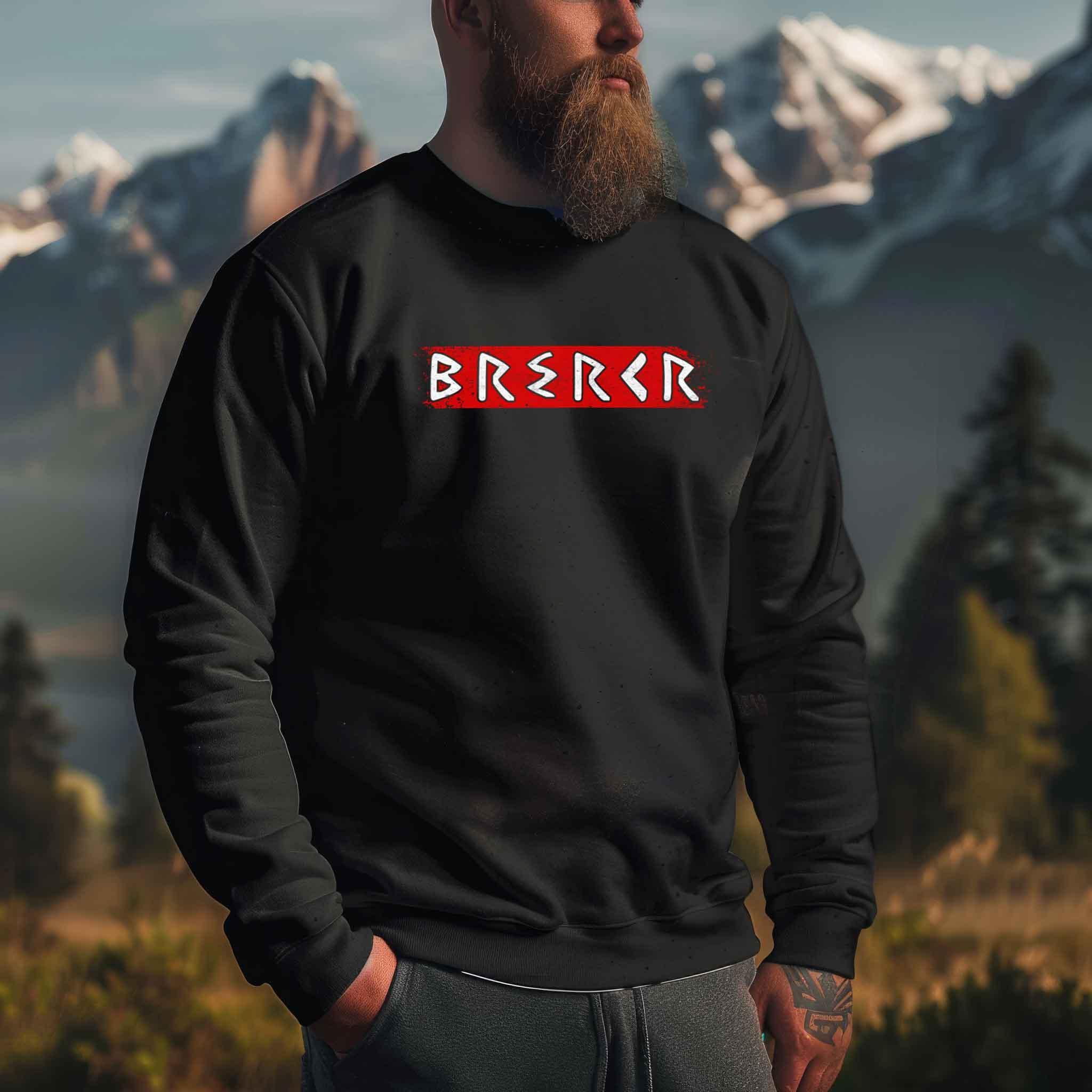 "Wikinger Berserker Krieger Sweatshirt – Entfessele den Zorn" - Nordic Viking Wear