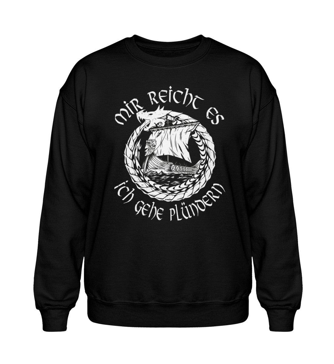 Heavy Blend Wikinger Sweatshirt – "Mir reicht es, ich gehe plündern" - Nordic Viking Wear