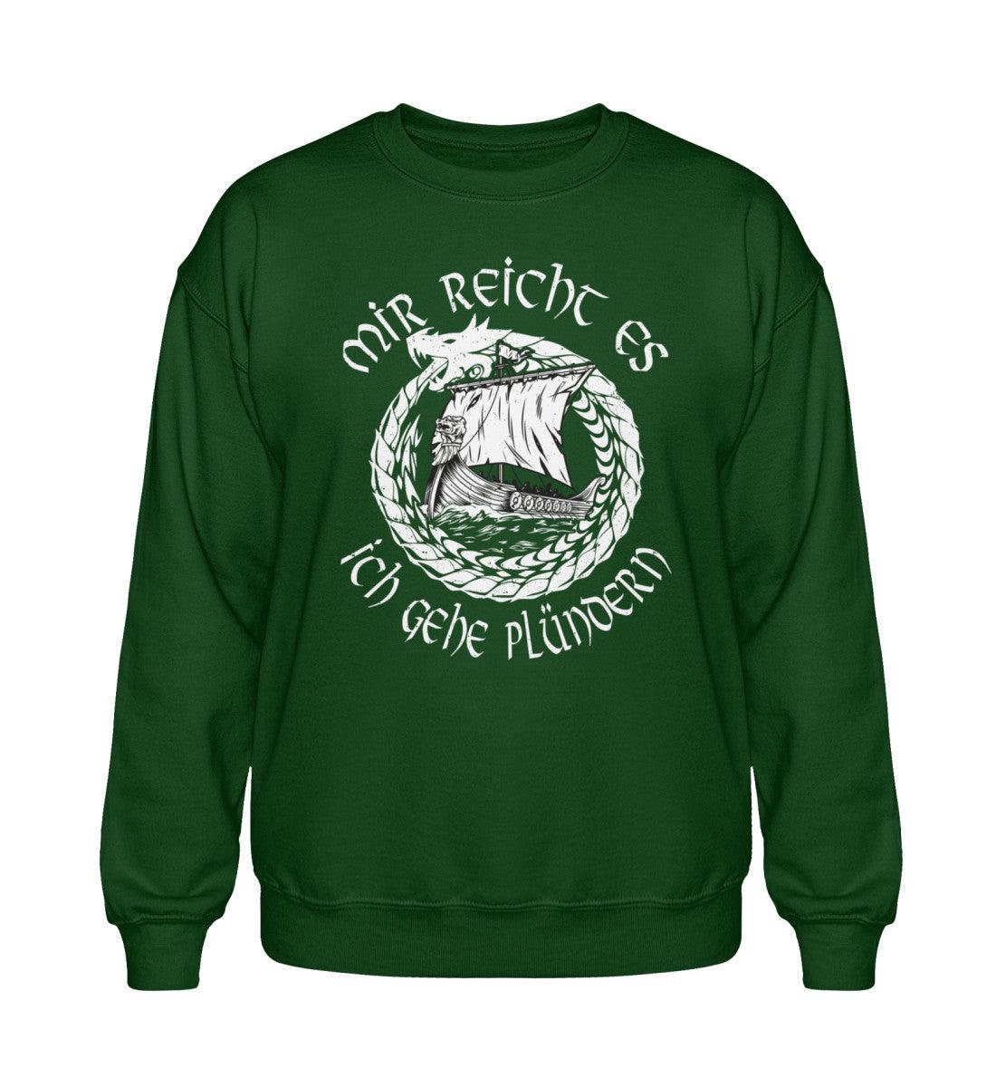 Heavy Blend Wikinger Sweatshirt – "Mir reicht es, ich gehe plündern" - Nordic Viking Wear