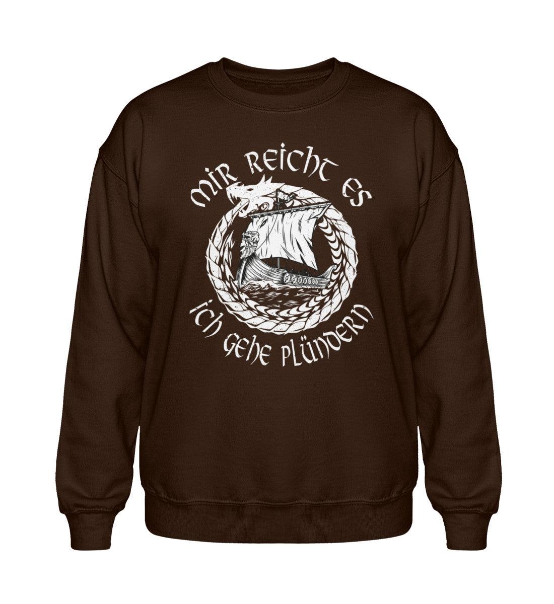 Heavy Blend Wikinger Sweatshirt – "Mir reicht es, ich gehe plündern" - Nordic Viking Wear