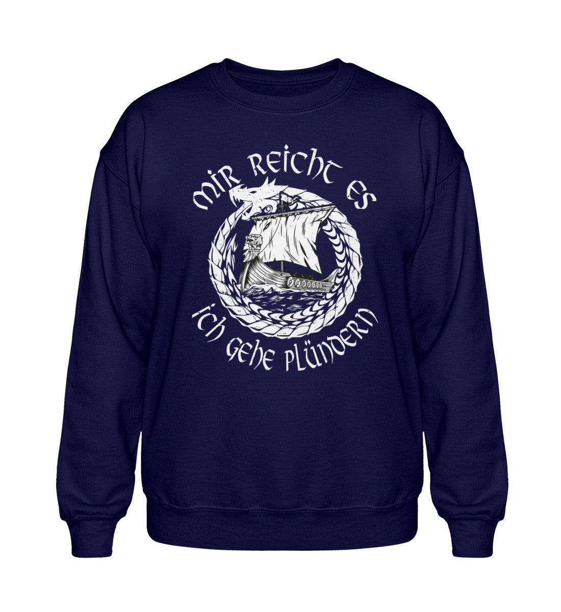 Heavy Blend Wikinger Sweatshirt – "Mir reicht es, ich gehe plündern" - Nordic Viking Wear