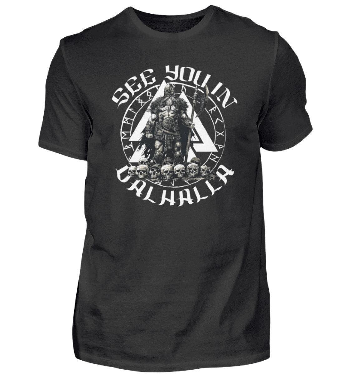 "See You in Valhalla - Wikinger Krieger Shirt" - Nordic Viking Wear