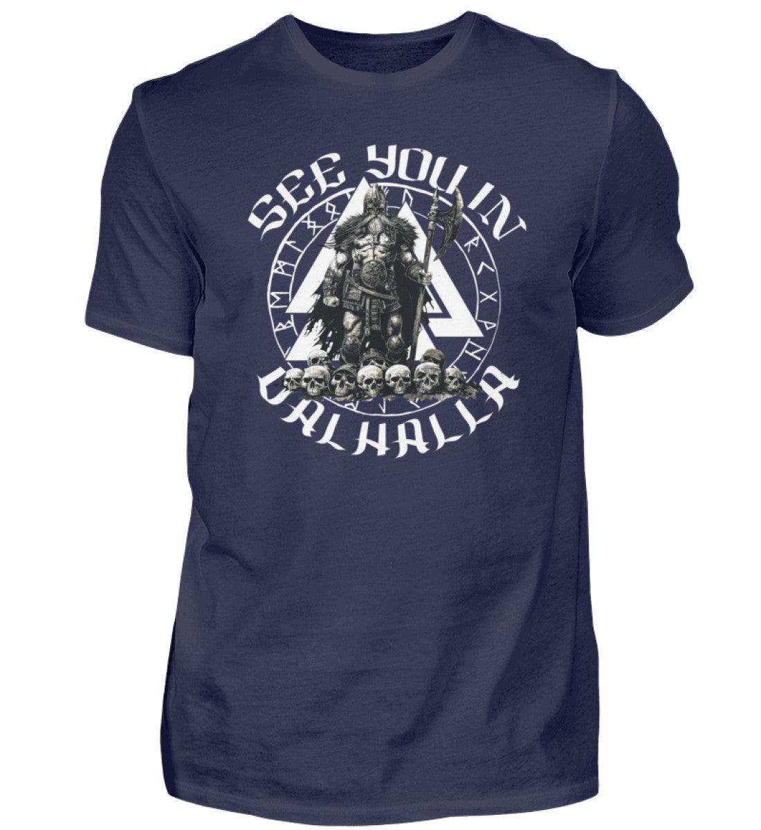"See You in Valhalla - Wikinger Krieger Shirt" - Nordic Viking Wear