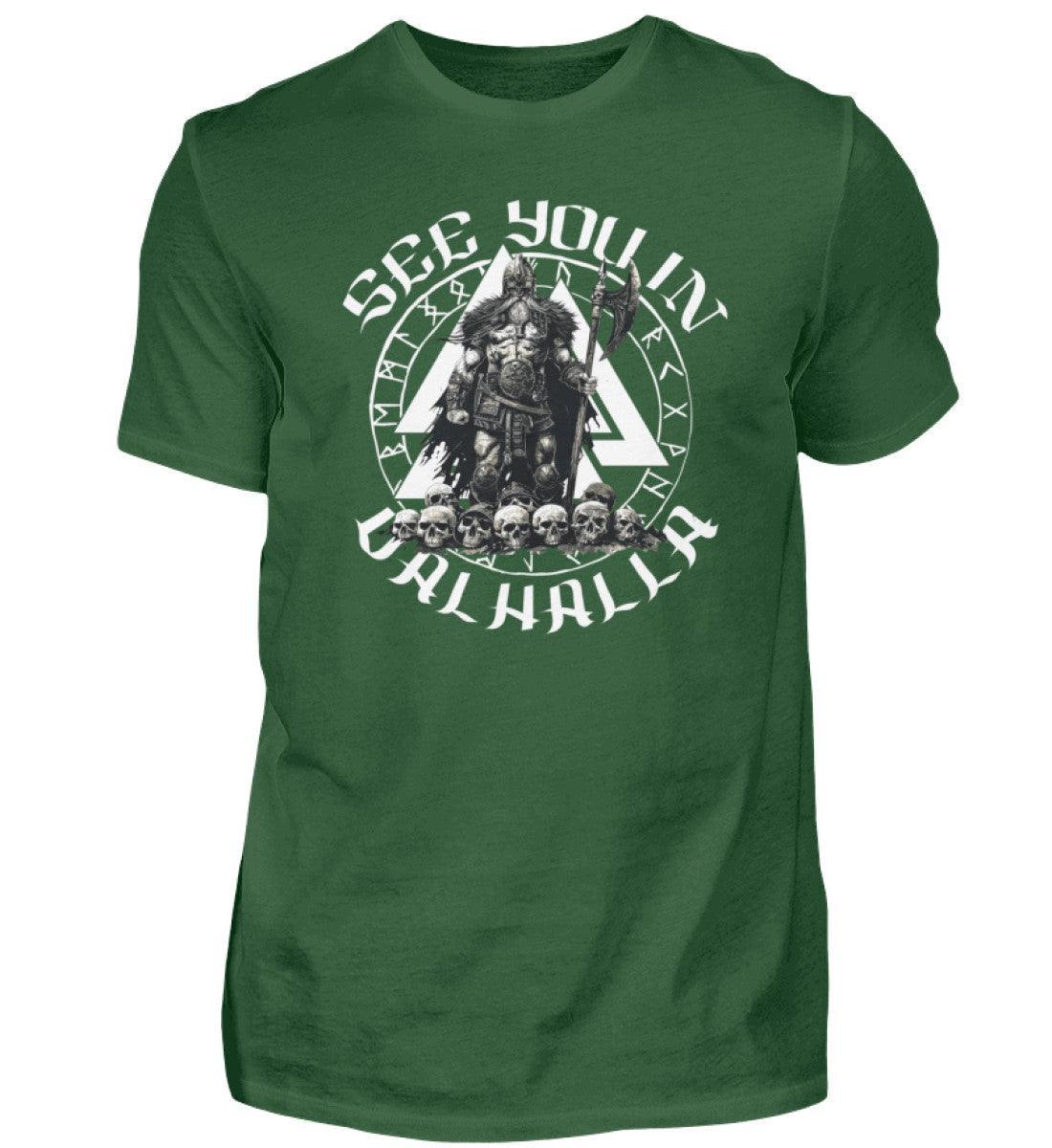 "See You in Valhalla - Wikinger Krieger Shirt" - Nordic Viking Wear