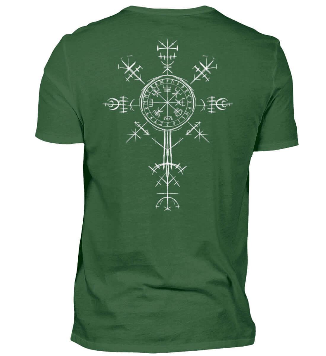 "Vegvísir Nordischer Kompass" Wikinger-Shirt – Leite Deinen Weg - Nordic Viking Wear