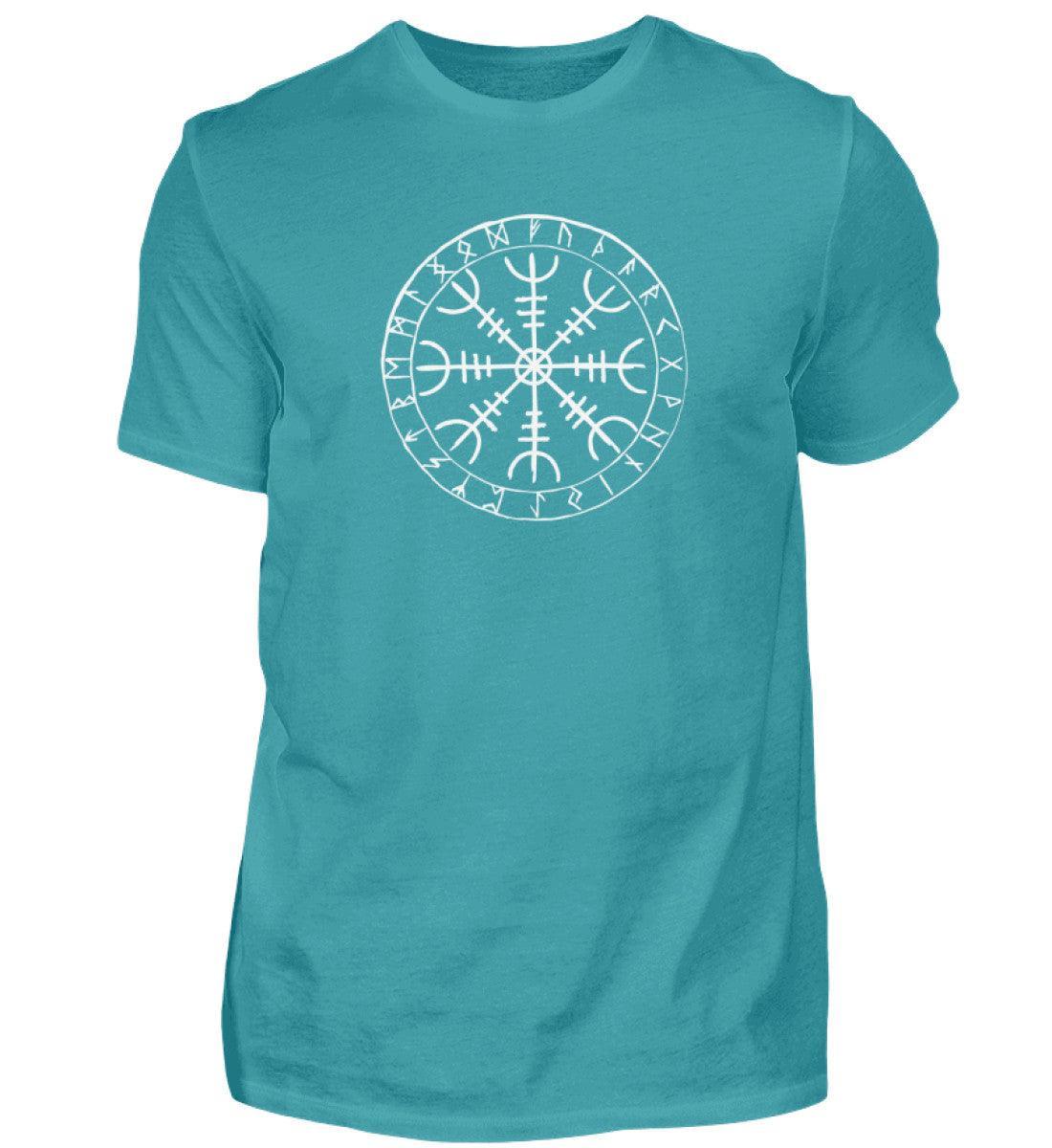 Wikinger-Standard-Shirt Helm of Awe Runen-Design - Nordic Viking Wear