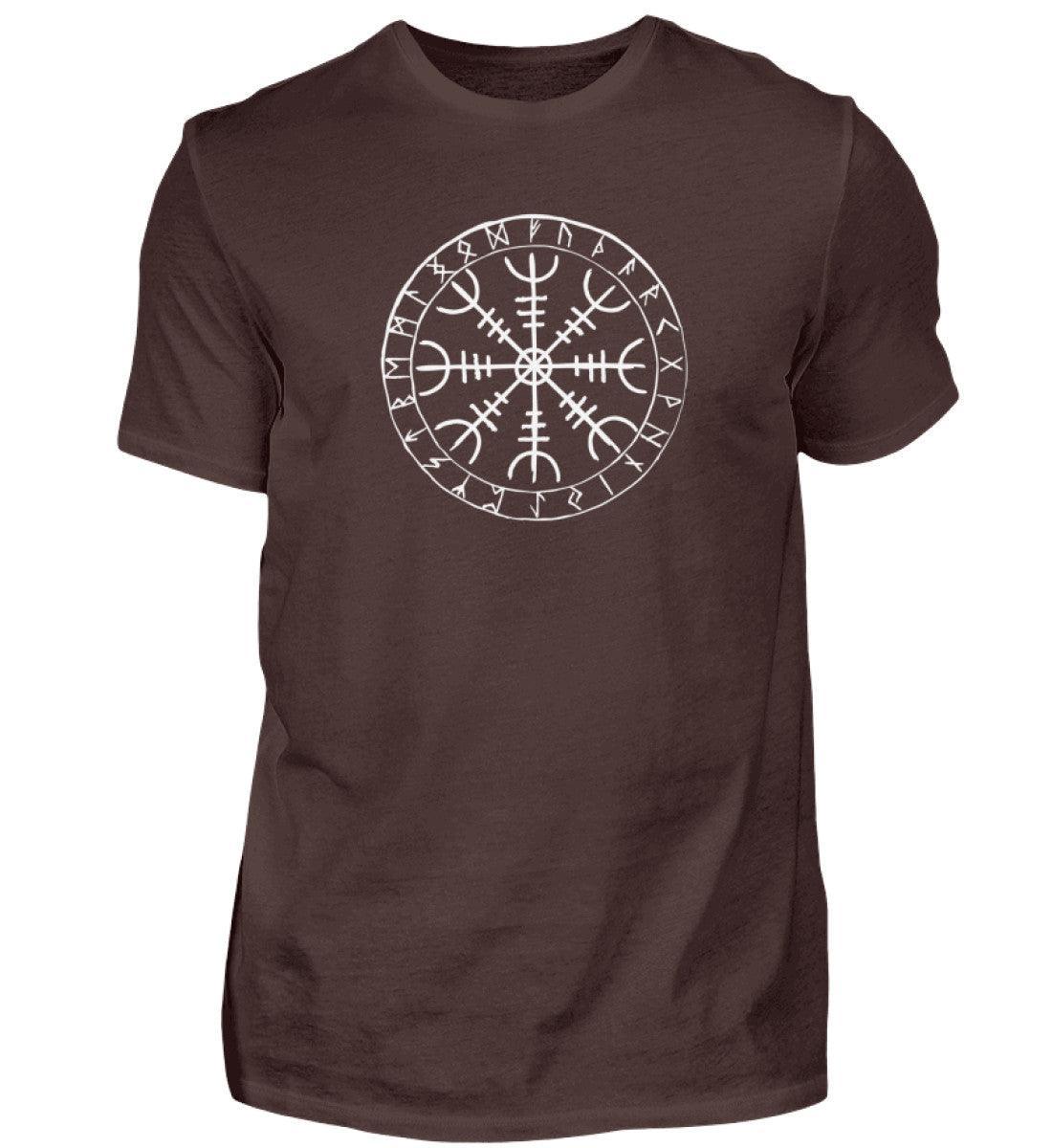 Wikinger-Standard-Shirt Helm of Awe Runen-Design - Nordic Viking Wear