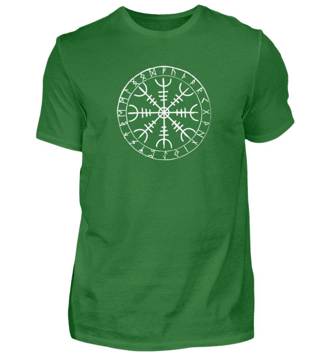 Wikinger-Standard-Shirt Helm of Awe Runen-Design - Nordic Viking Wear