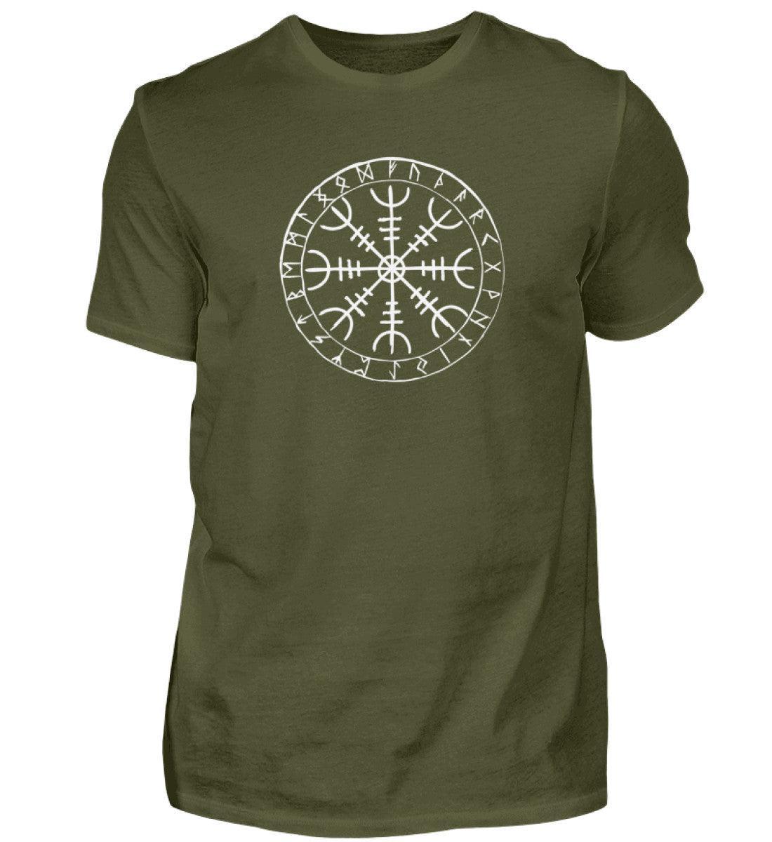 Wikinger-Standard-Shirt Helm of Awe Runen-Design - Nordic Viking Wear